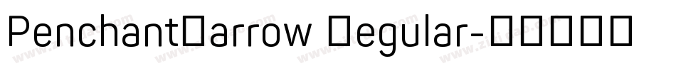 PenchantNarrow Regular字体转换